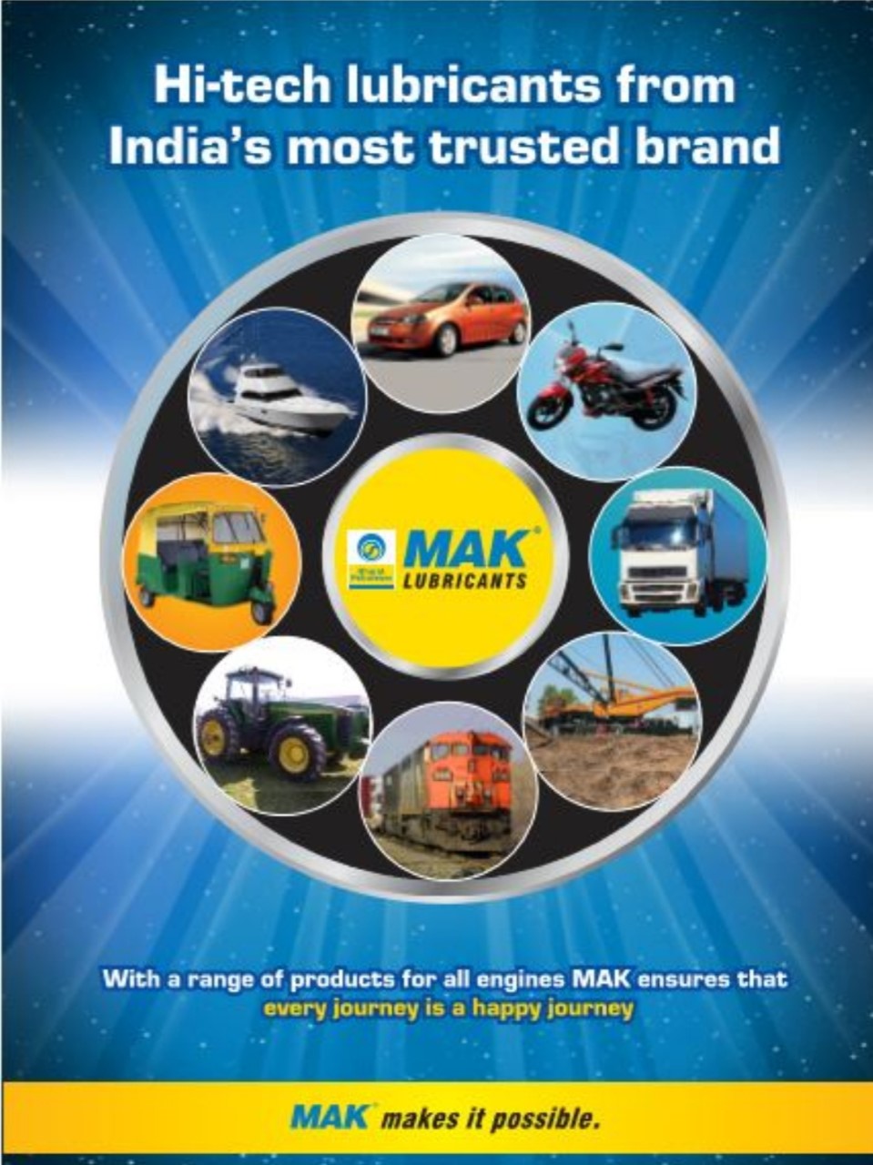 New MAK Engine Oil